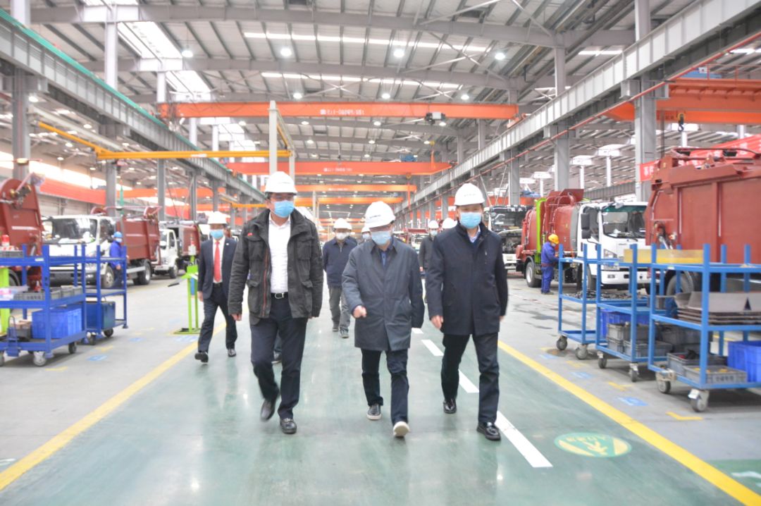 湖南省副省长陈文浩一行调研710公海寰宇环境长沙产业园